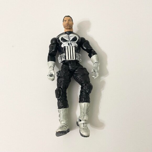 2003 Marvel Legends Series IV 4 The Punisher Action Figure Toy Biz Flaws - Picture 4 of 16